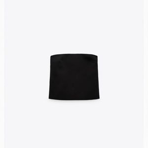 NWT Zara strapless tube top